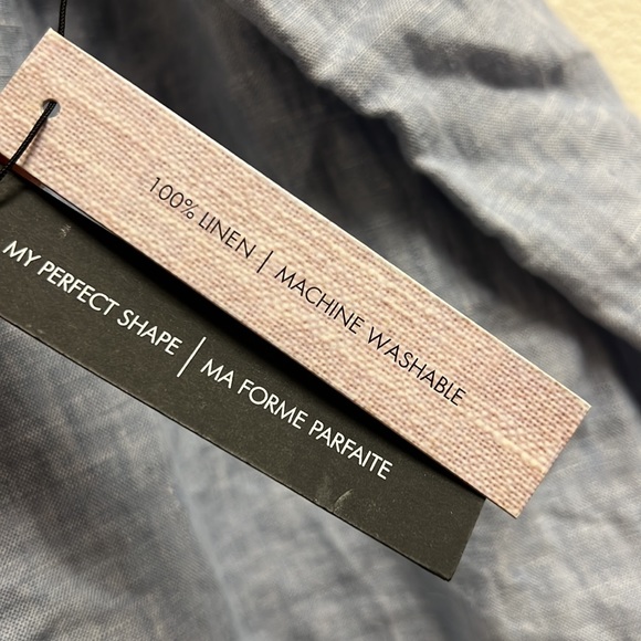 TAHARI 100% Linen Pull-On Drawstring My Perfect Shape Casual Shorts 3X - Picture 8 of 10